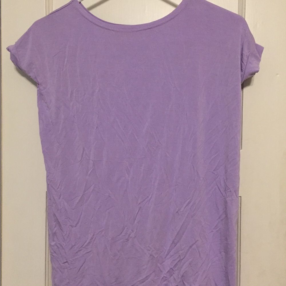 5 for $25 Piko Girl Purple Shirt